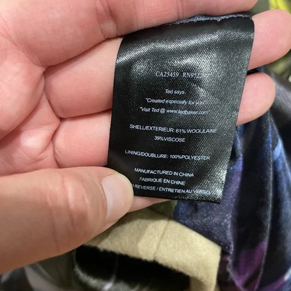 Ted baker coat size 2 - Picture 5 of 5